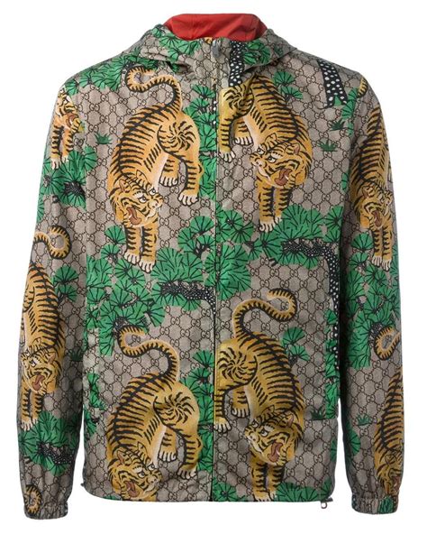 tiger skin coat gucci|Gucci tiger jacket.